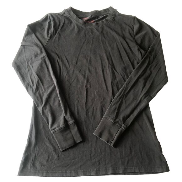 all heart Under scrub basics Long Sleeve Black Tee Size Large - Picture 1 of 10